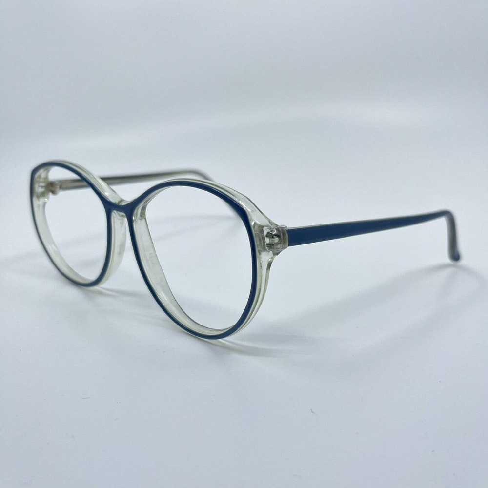 Rodenstock Eyeglasses Frame Clear Blue Round Nelly‎ Honey Full Rim H7068